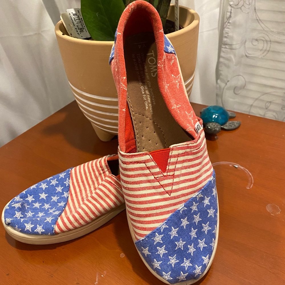 Tom’s Flag shoe Youth 4